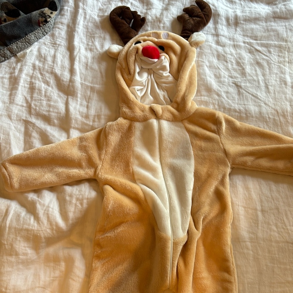 Cosland baby reindeer costume; size 6-12 months